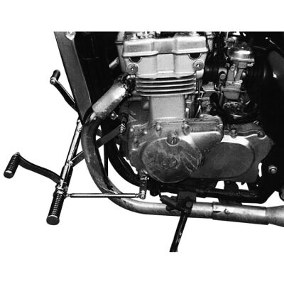 Přepákování Motorrad Burchard pro Kawasaki EN 500 A, předsunutí -  12 cm - chrom - NESS STYLE